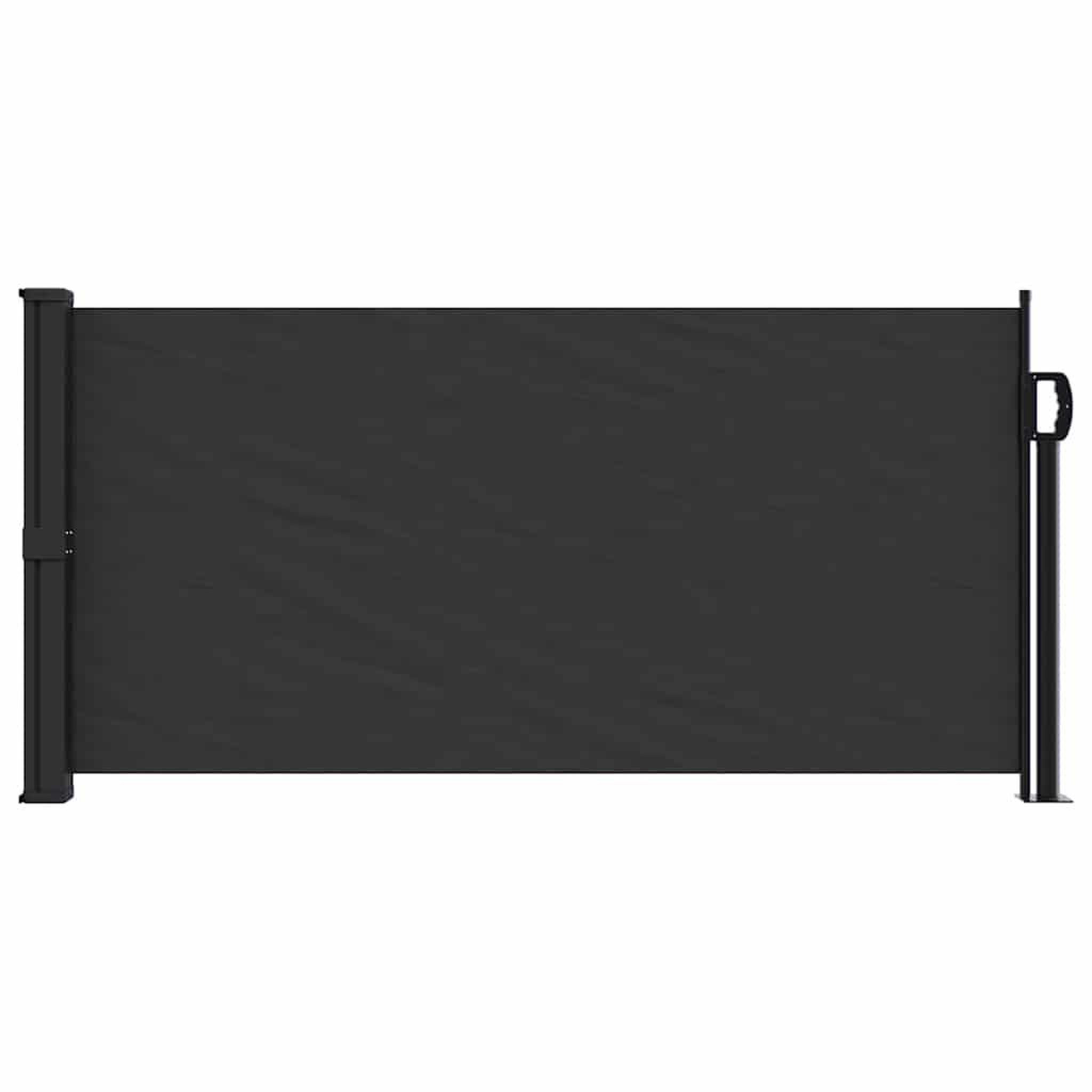 Voir la diapositive 3 : VIDAXL Auvent lateral retractable noir 100x500 cm
