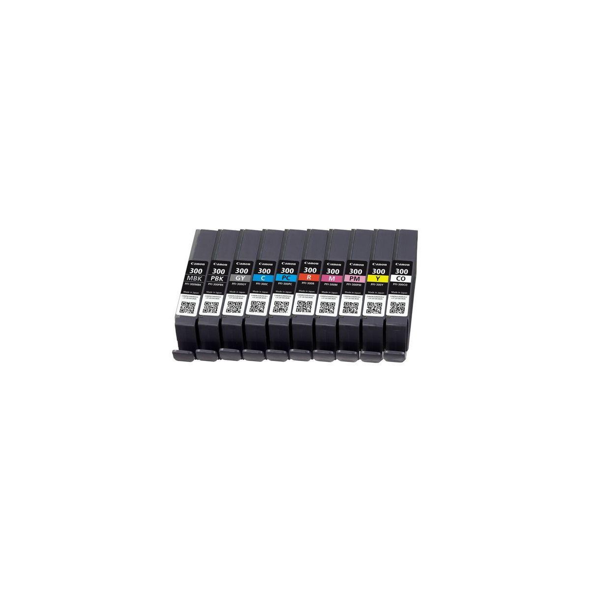 Voir la diapositive 3 : Canon Cartouche d'encre pack multipack 10 originales pro-300 (couleurs photo) - 4102c001