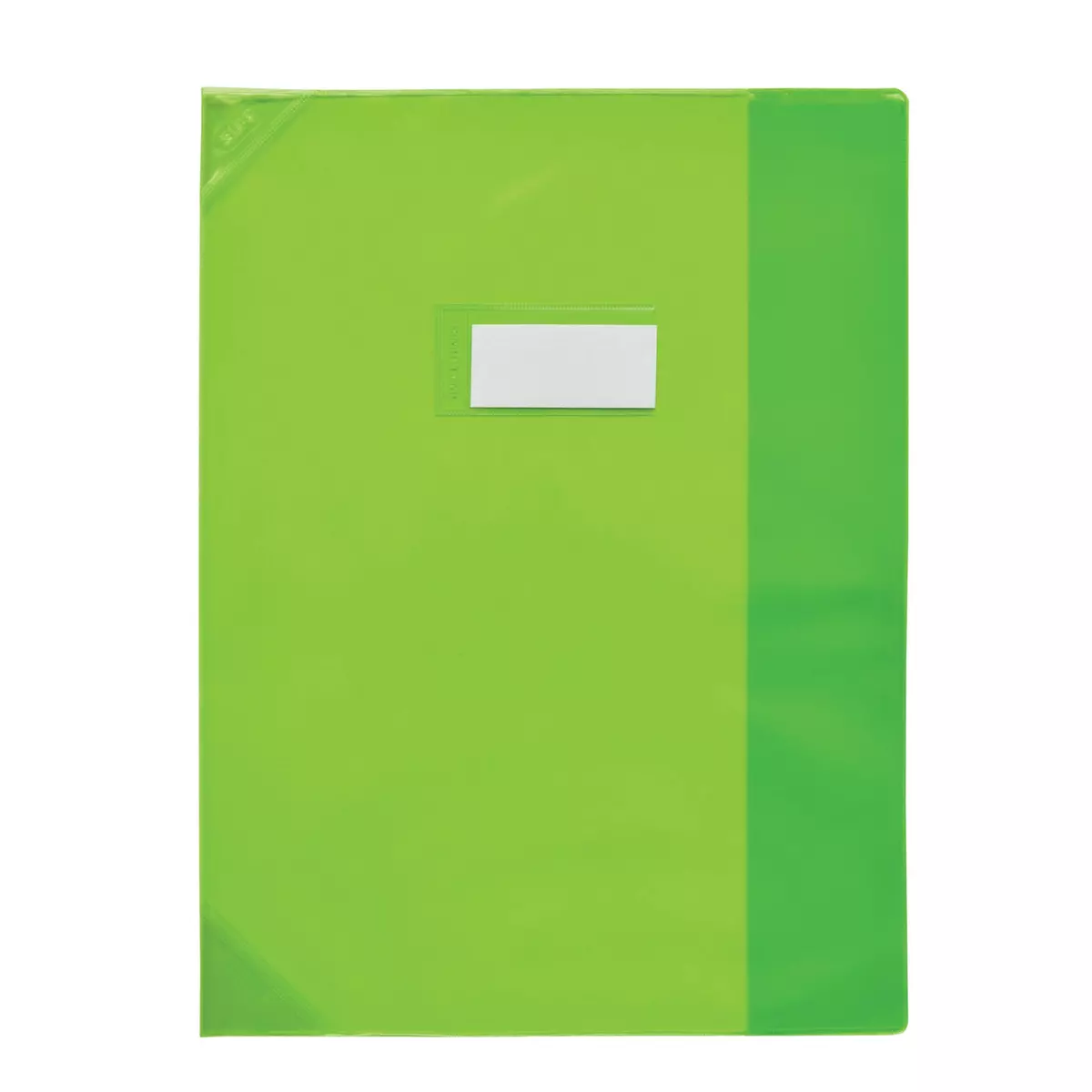 ELBA  Protège cahier 21x29,7cm strong line vert translucide