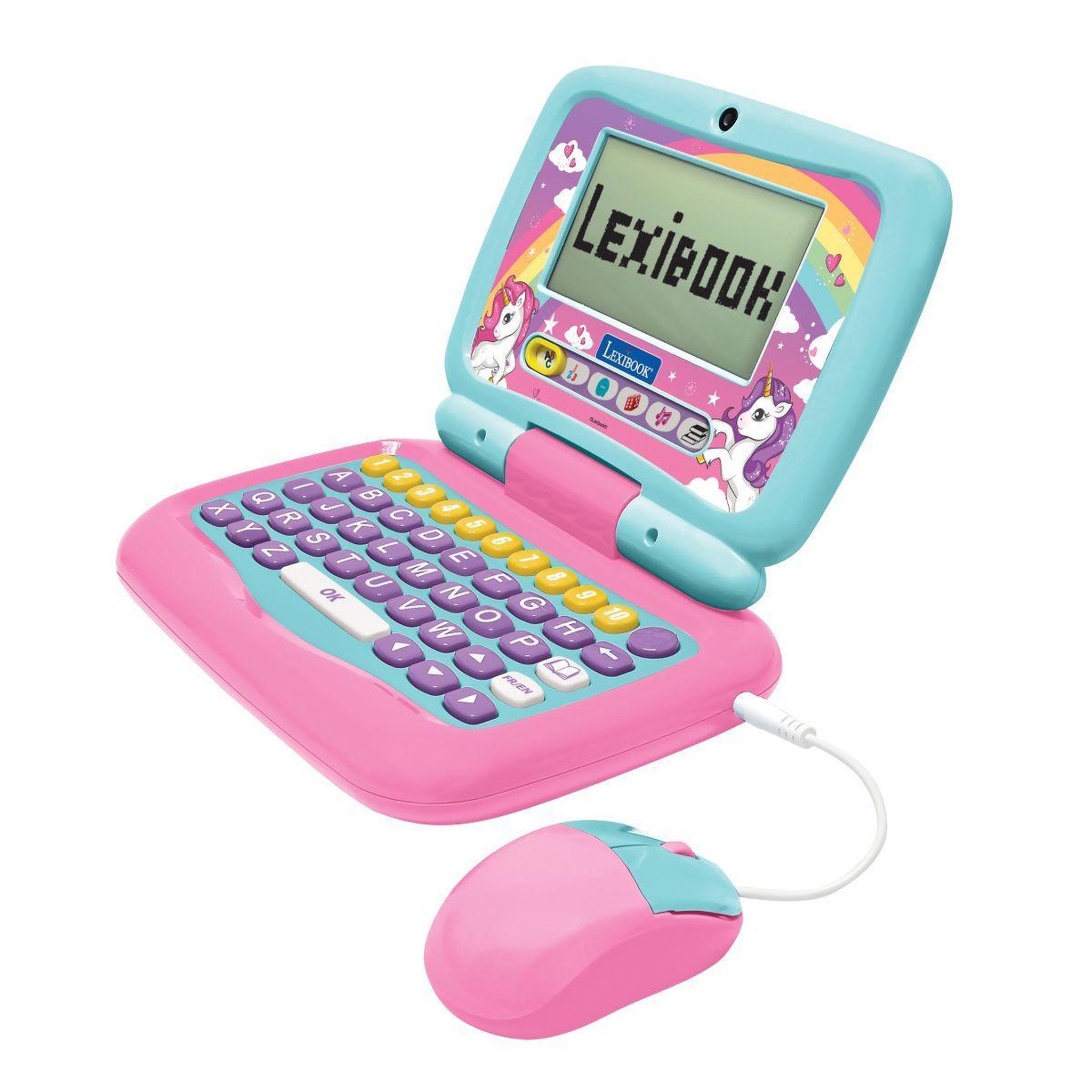 Lexibook Mon premier ordinateur éducatif Licorne (EN/FR)