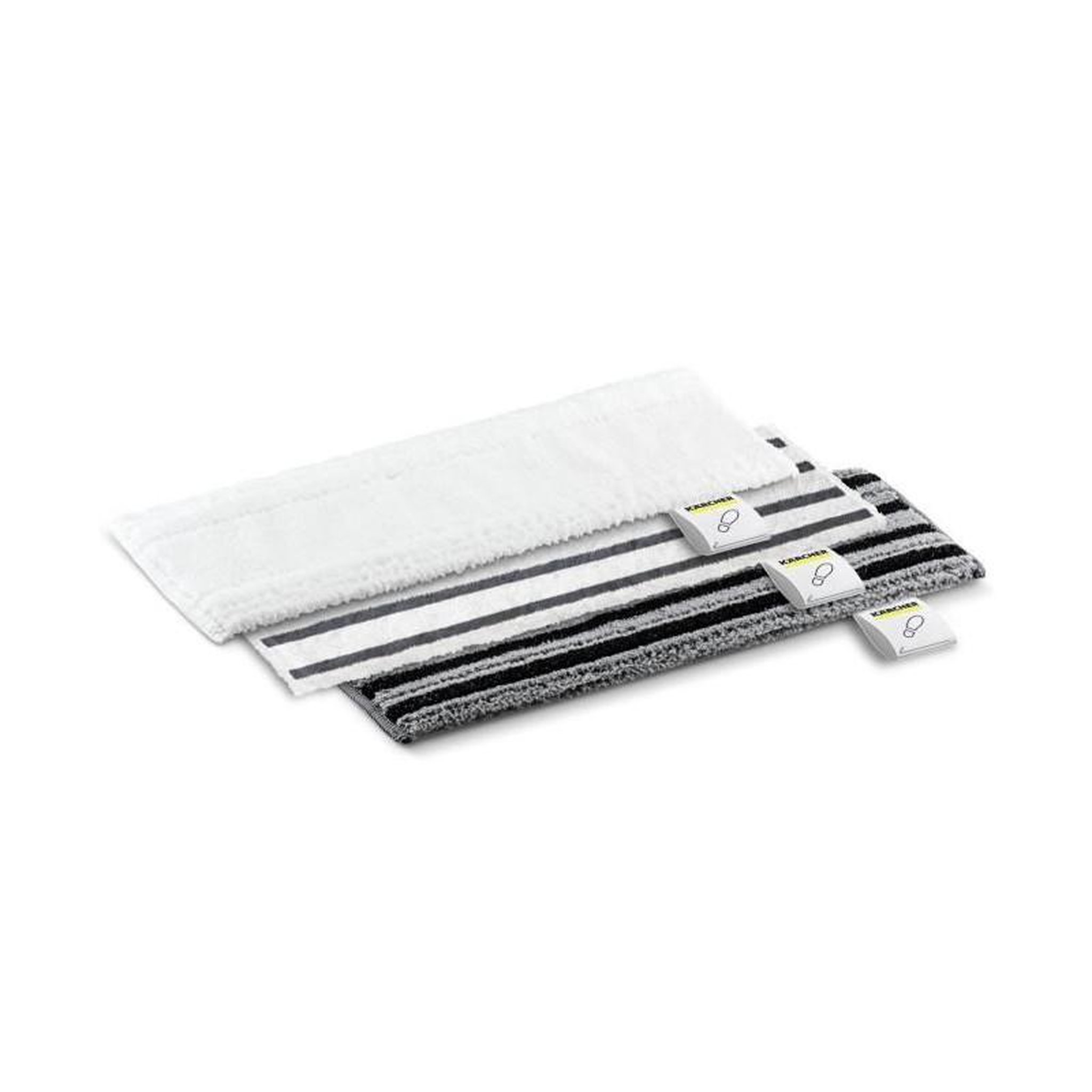 KÃ¤rcher KARCHER - Kit de 3 serpillieres (souple, abrasive et tres abrasive) pour buse sol - Compatible gamme nettoyeurs vapeur Easy Fix