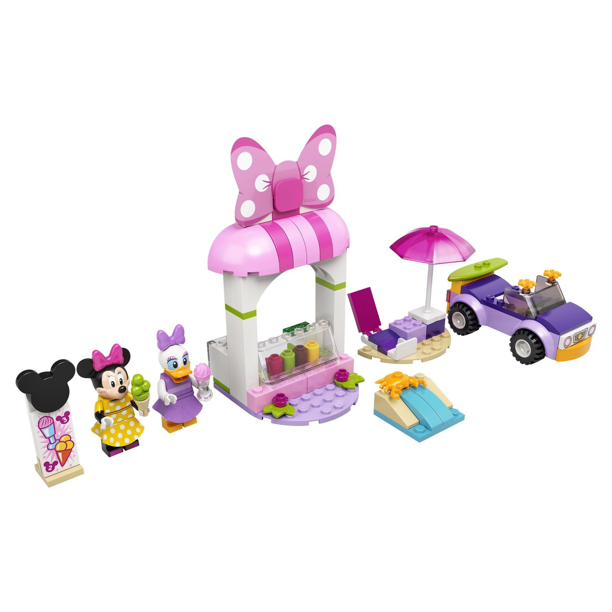 Voir la diapositive 2 : LEGO Disney 10773 - Le magasin de glaces de Minnie Mouse