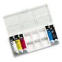Voir la diapositive 2 : Pebeo Boîte de 5 tubes de peinture gouache + palette - 5 x 10 ml