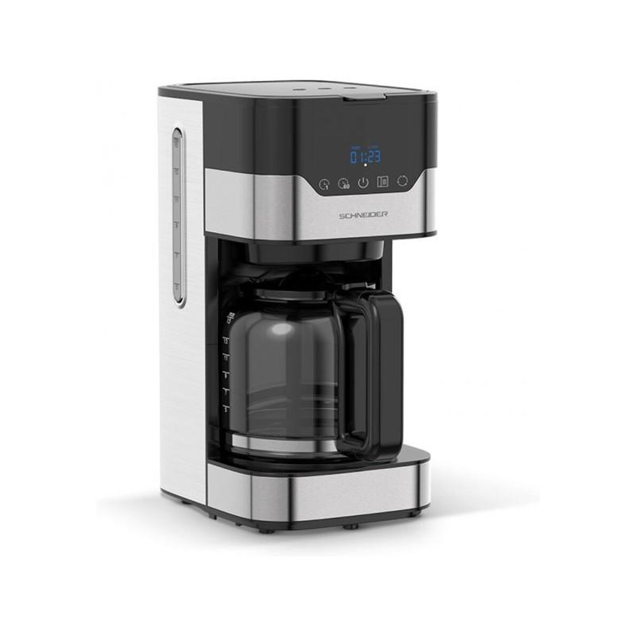 Voir la diapositive 2 : SCHNEIDER Cafetière filtre 1,5l programmable scco215dx schneider