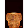 Voir la diapositive 3 : Paris Prix Lampe à Poser Mosaïque  Ruthie  33cm Beige