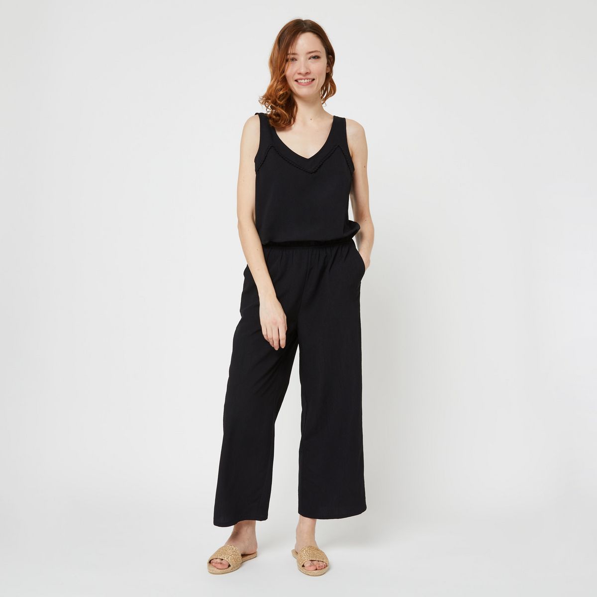 INEXTENSO Combinaison noire femme
