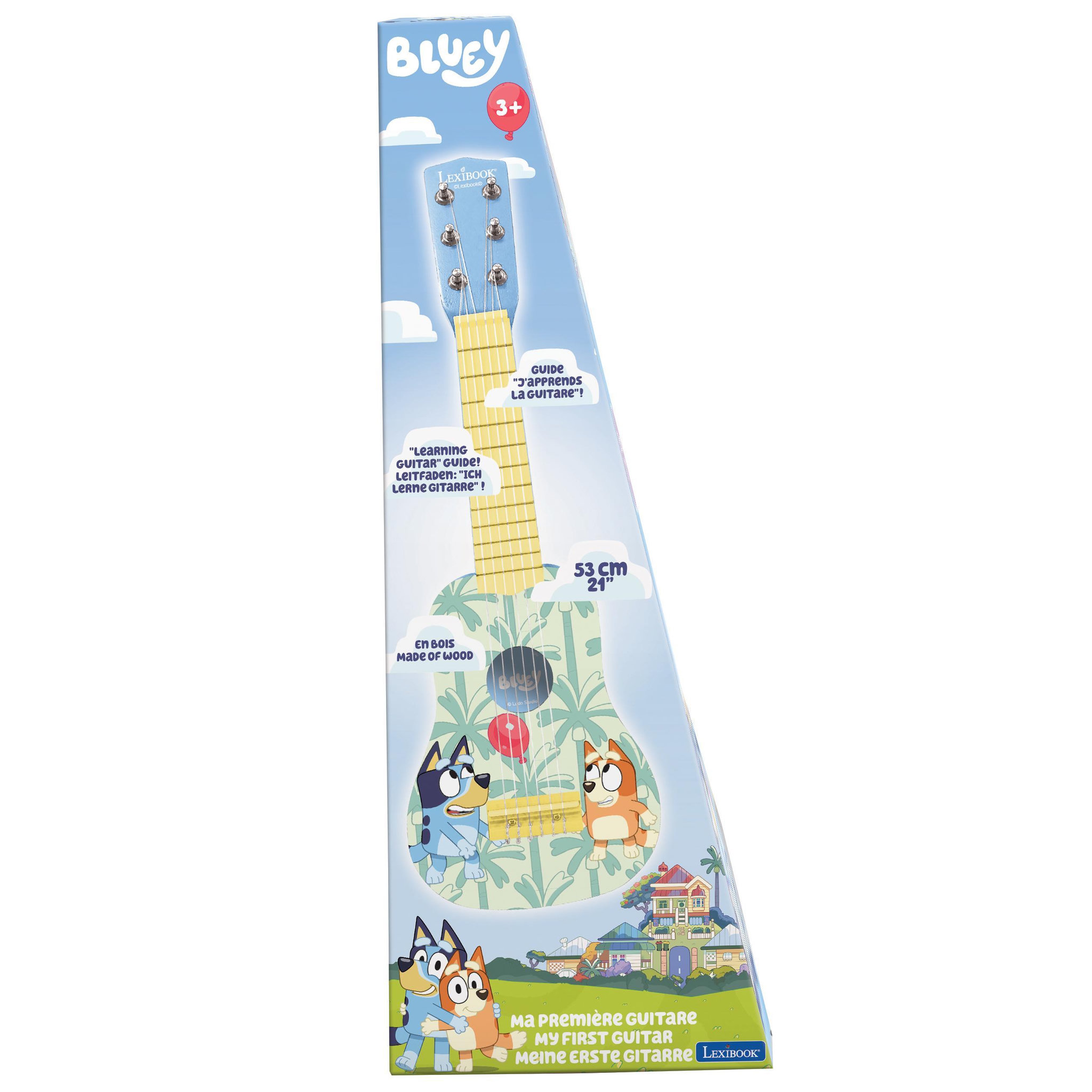 Voir la diapositive 3 : Lexibook Ma Première Guitare Bluey