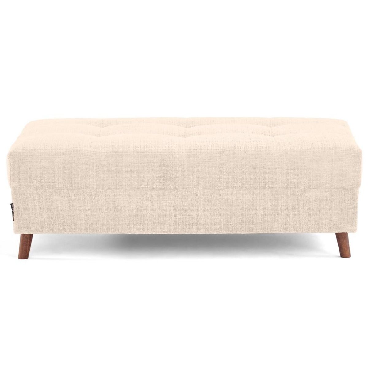 LISA DESIGN Rune - pouf en velours texturé