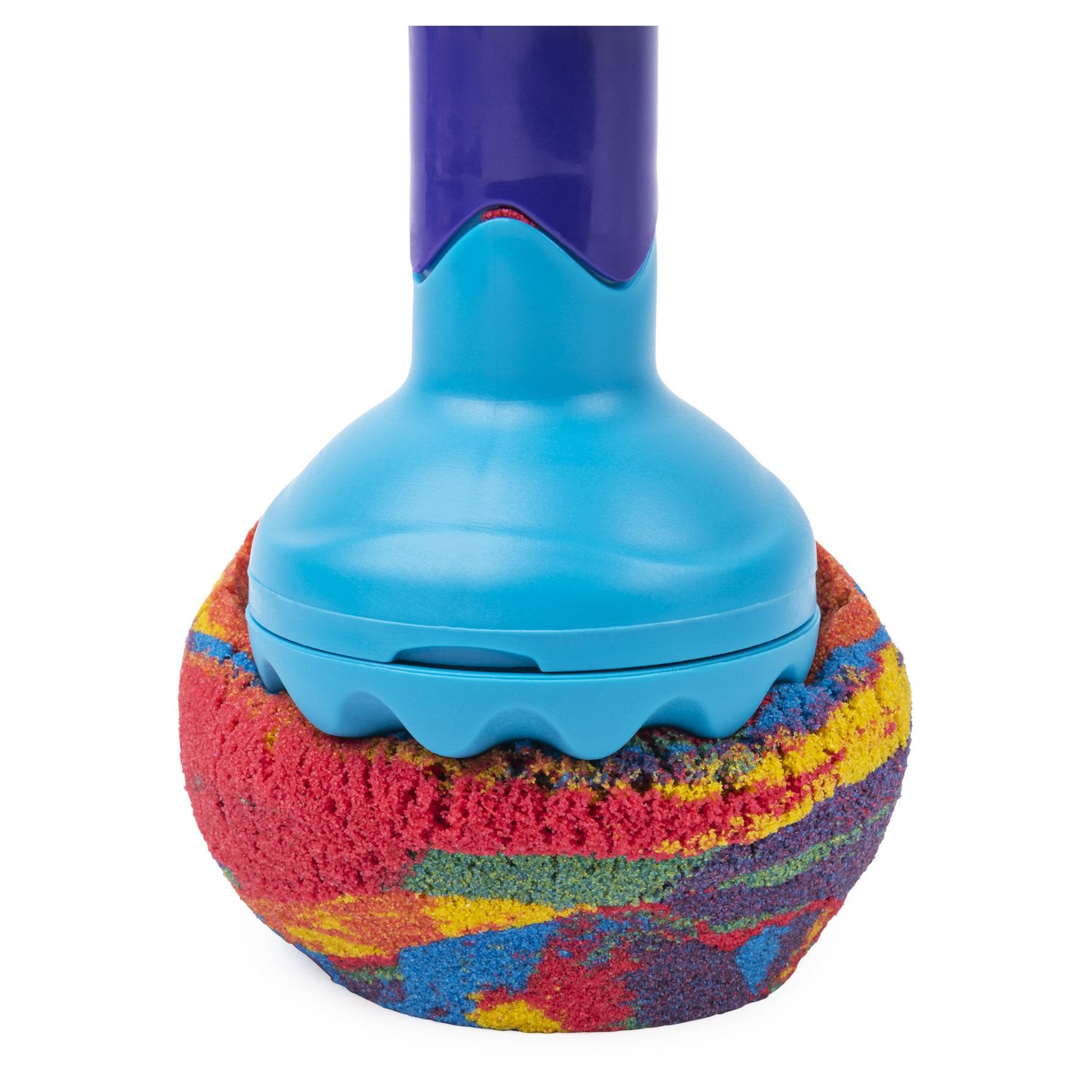 Voir la diapositive 7 : SPIN MASTER Coffret sable Arc-En-Ciel 390 g + 6 accessoires Kinetic Sand
