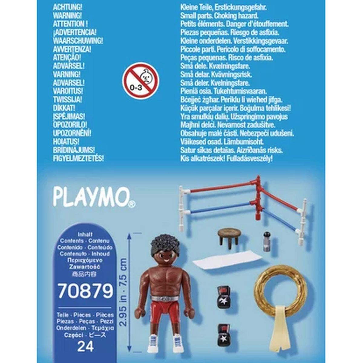 PLAYMOBIL 70879 - Champion de boxe