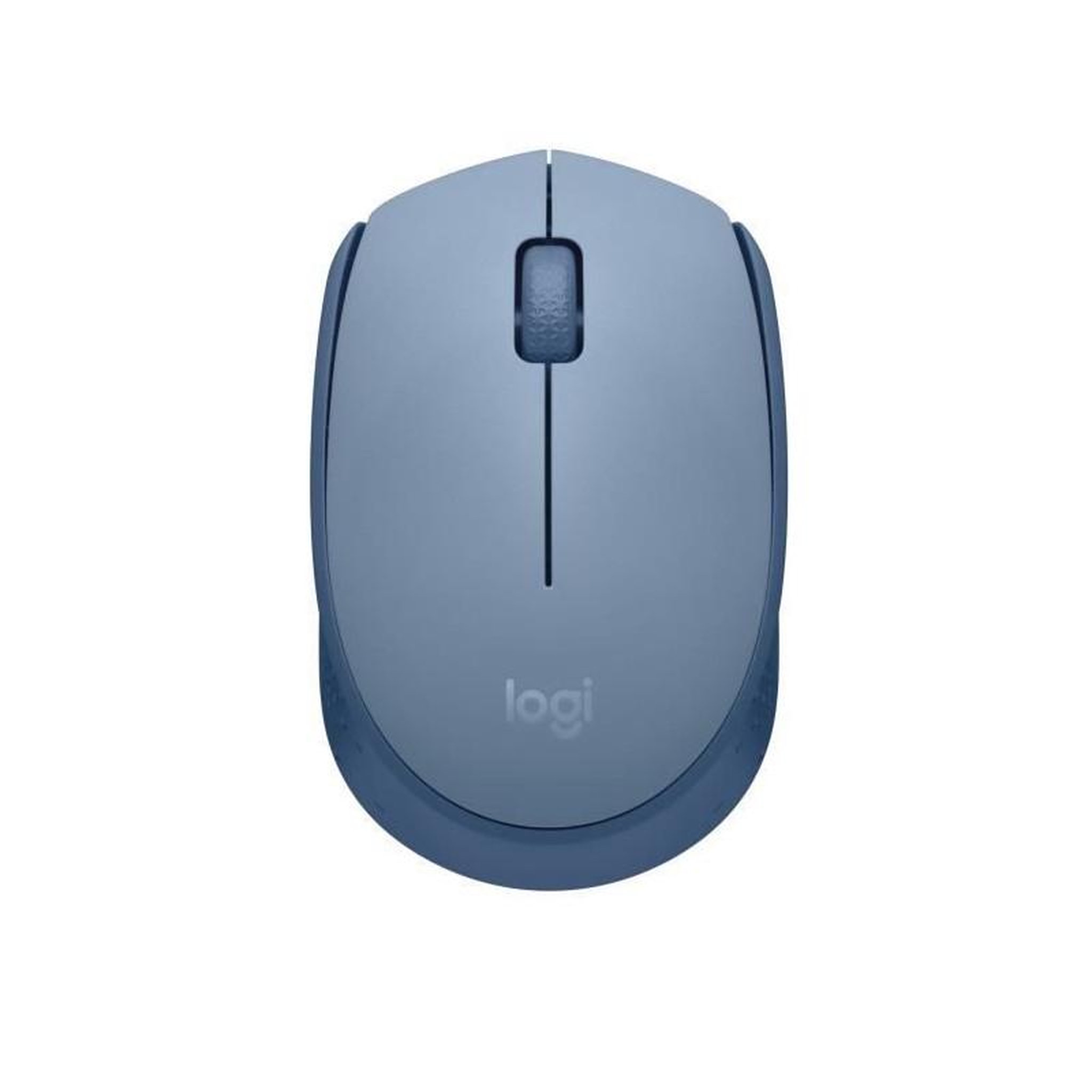 Voir la diapositive 1 : Logitech Logitech M171 Souris Sans Fil 2,4 GHz avec Mini-récepteur USB, Suivi Optique, Ambidextre - Bleu Gris
