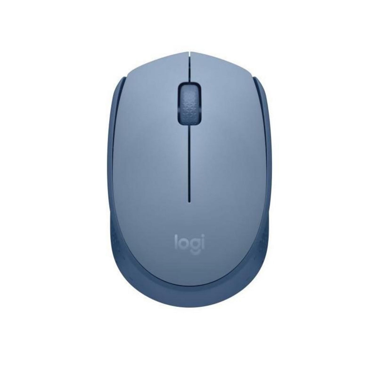 Logitech Logitech M171 Souris Sans Fil 2,4 GHz avec Mini-récepteur USB, Suivi Optique, Ambidextre - Bleu Gris