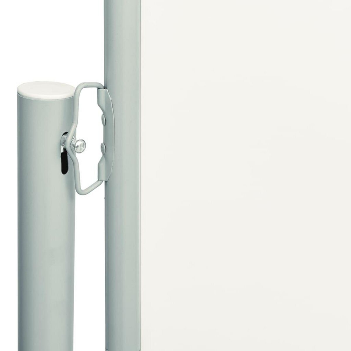 VIDAXL Auvent lateral retractable de patio 200x600 cm Creme