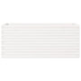 Voir la diapositive 5 : VIDAXL Jardiniere blanc 110x40x45,5 cm bois de pin massif
