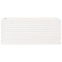 Voir la diapositive 5 : VIDAXL Jardiniere blanc 110x40x45,5 cm bois de pin massif