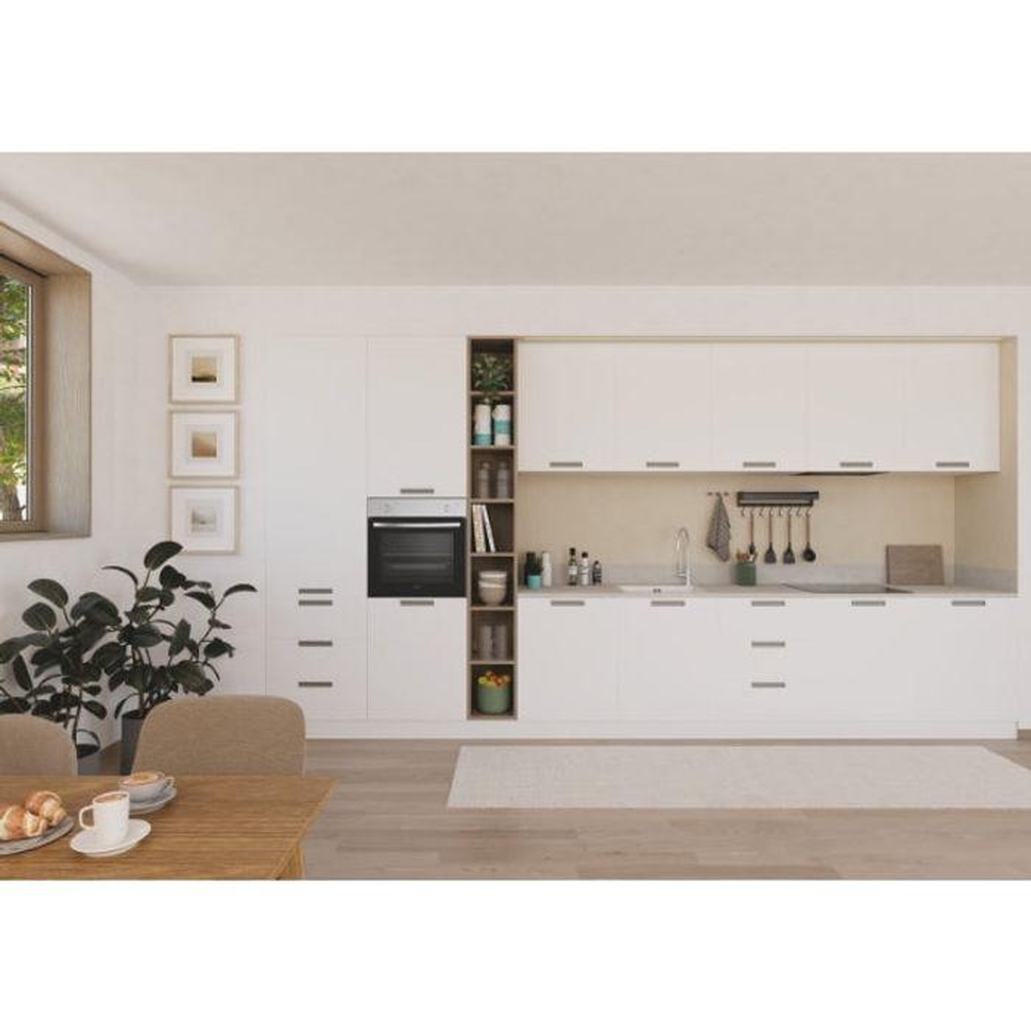 Voir la diapositive 4 : Candy Four intégrable 70l 60cm inox - fcs100xe