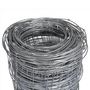 Voir la diapositive 3 : VIDAXL Cloture de jardin Acier galvanise 50x1,2 m Argente