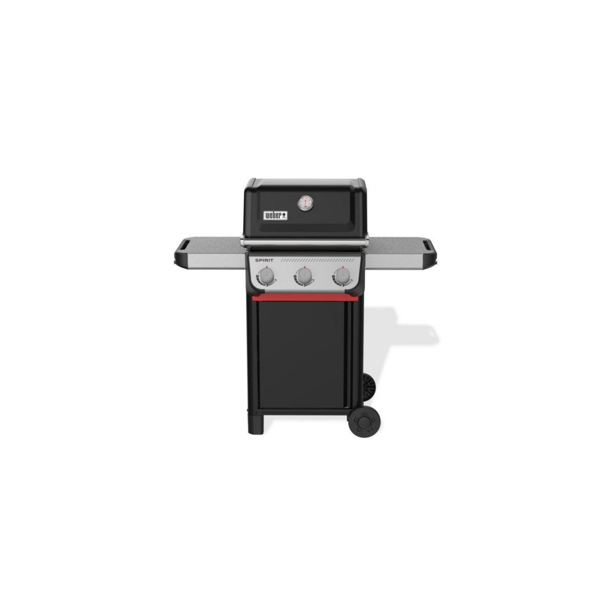 Weber Barbecue gaz Spirit E-310 black 3 brûleurs sur chariot 52x45 cm