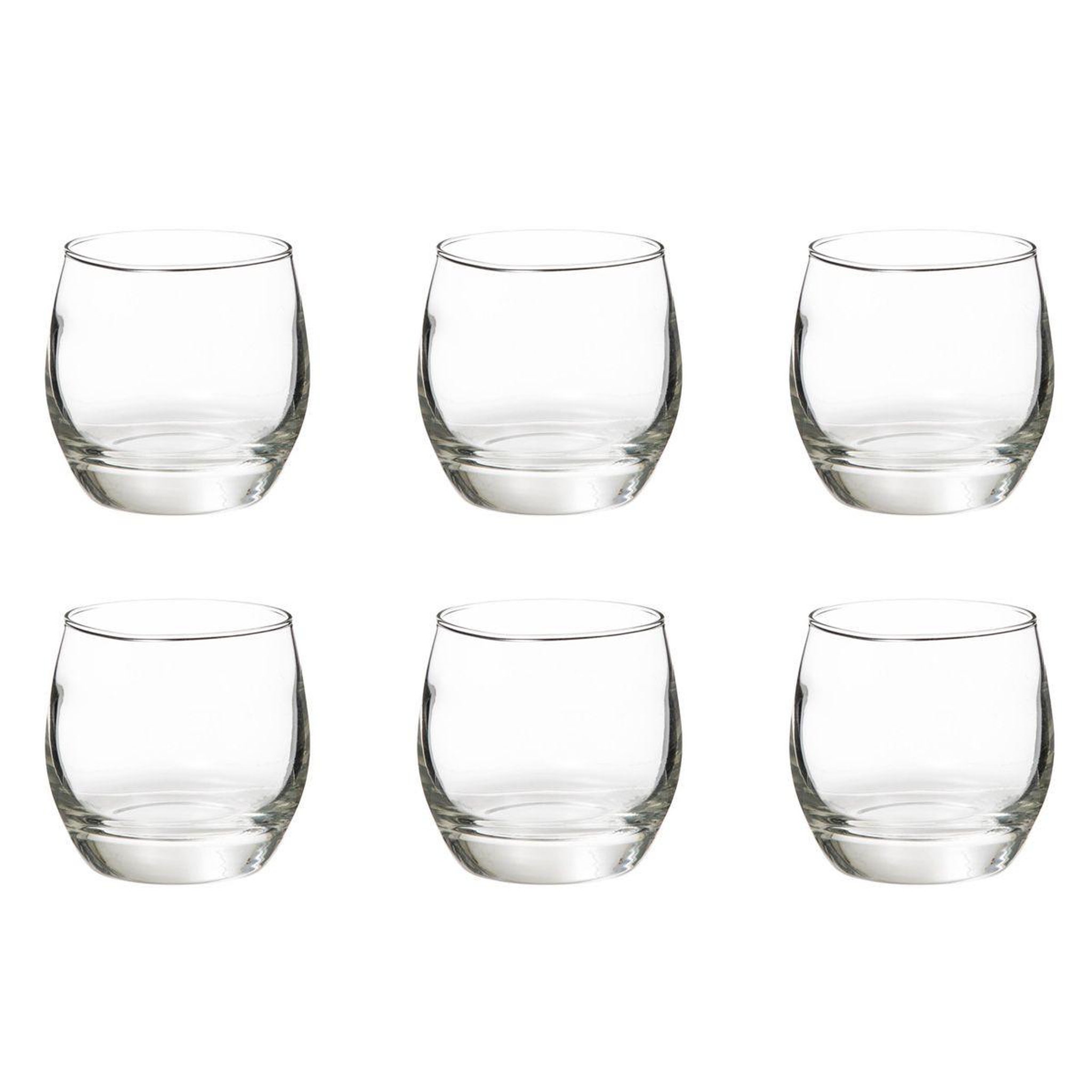SECRET DE GOURMET Lot de 6 verrines en verre  amira  15cl transparent
