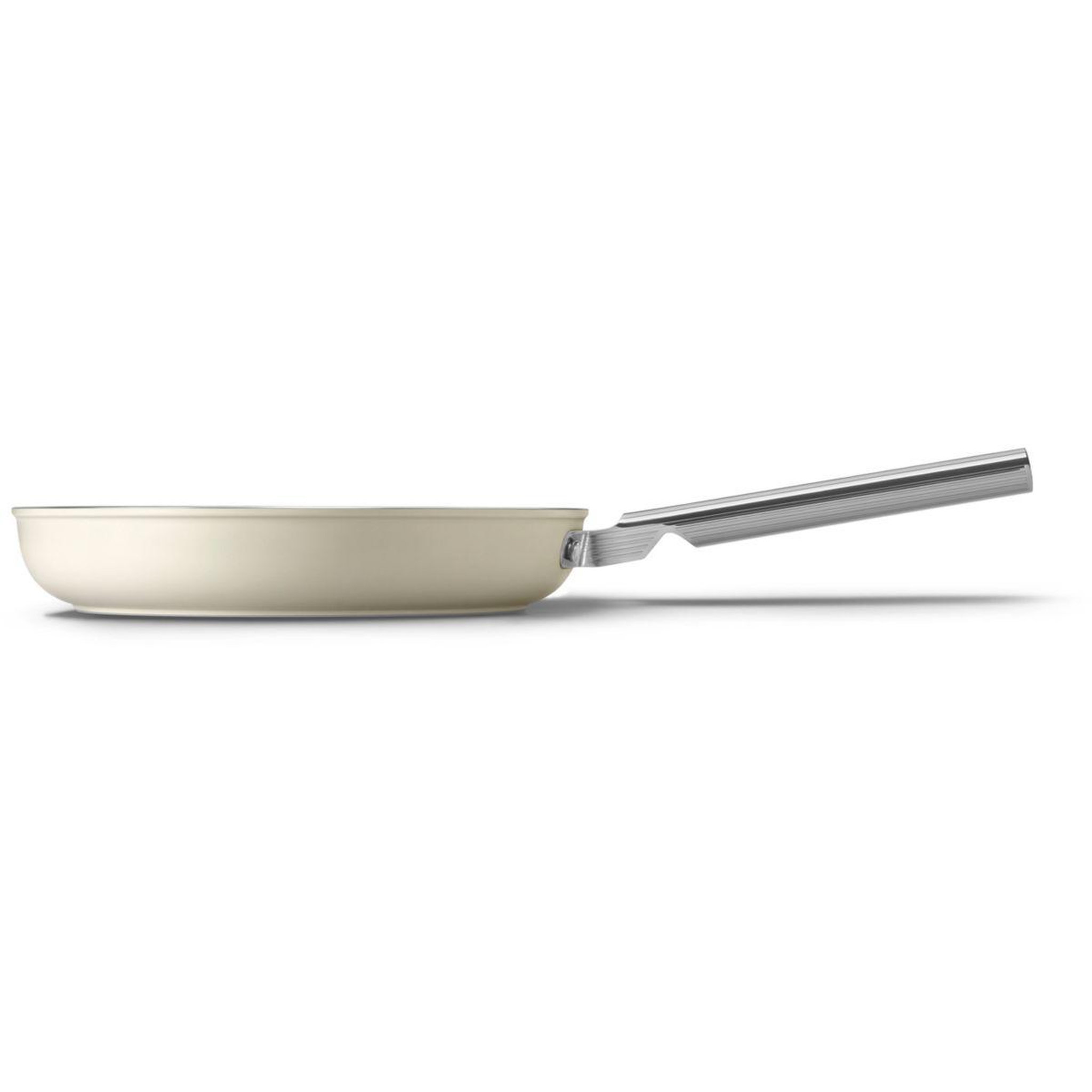 SMEG Poêle 28cm céramique crème