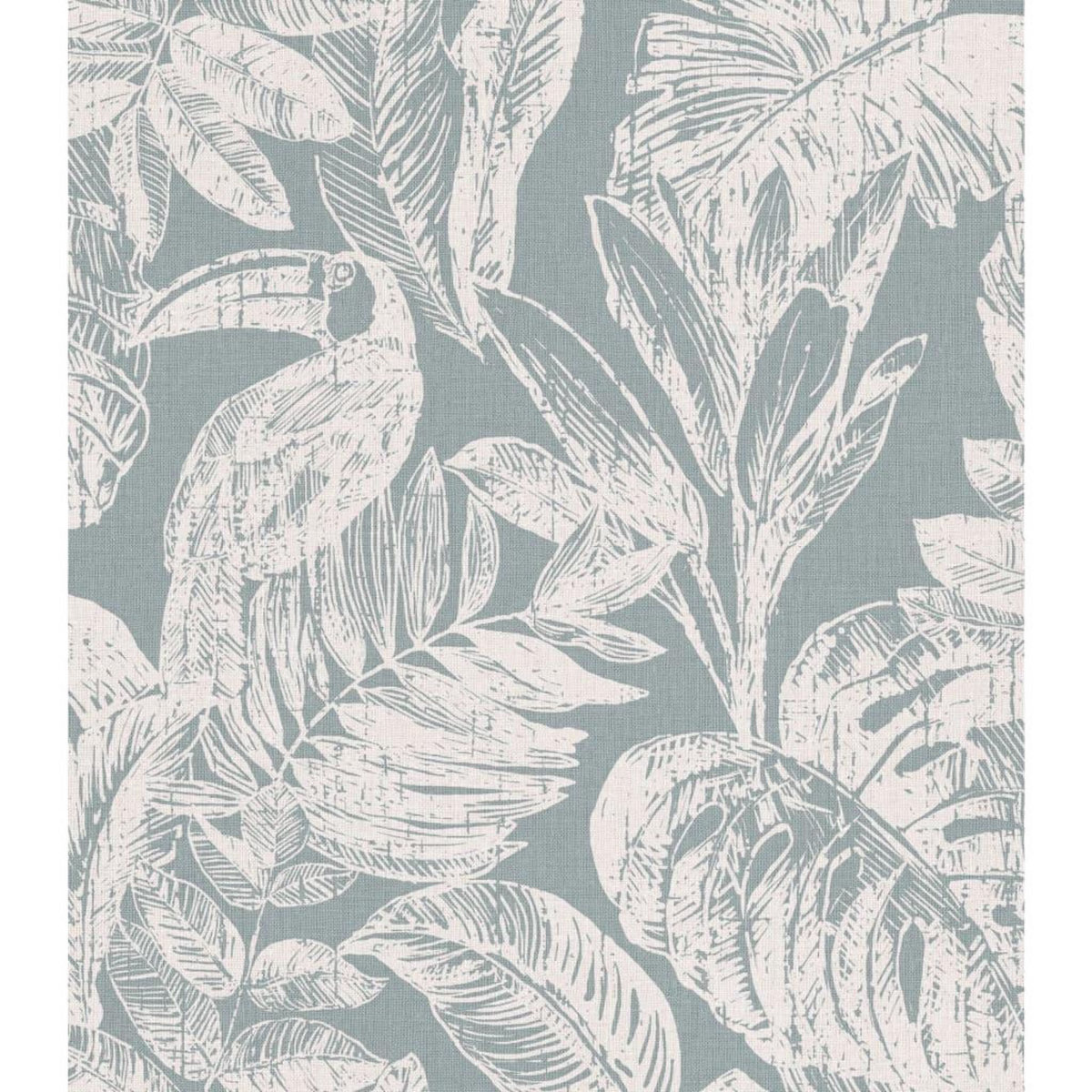 DUTCH WALLCOVERINGS DUTCH WALLCOVERINGS Papier peint Rebecca Gris et blanc
