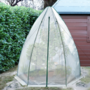 Voir la diapositive 4 : ID MARKET Serre d'hivernage dôme 160 x 160 x 180 cm balcon et terrasse