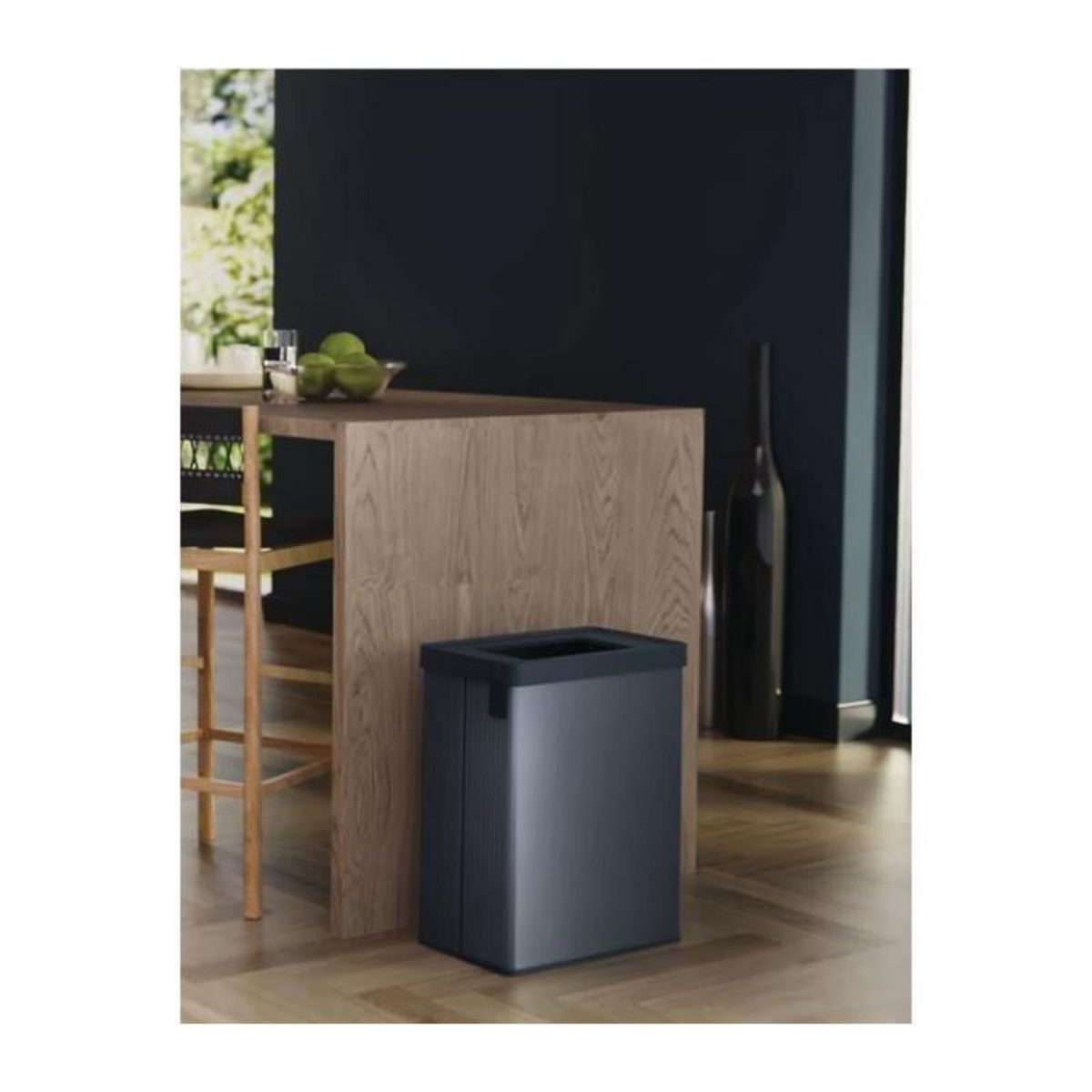 CURVER Poubelle de tri - VERTO - CURVER - 54 L - Bleu perle