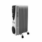 MARKET24 Radiateur à Huile (7 modules) EDM 07121 Blanc 1500 W