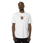 CAPSLAB T-shirt en coton homme confort avec print Dragon Ball Super Instinct. Coloris disponibles : Blanc