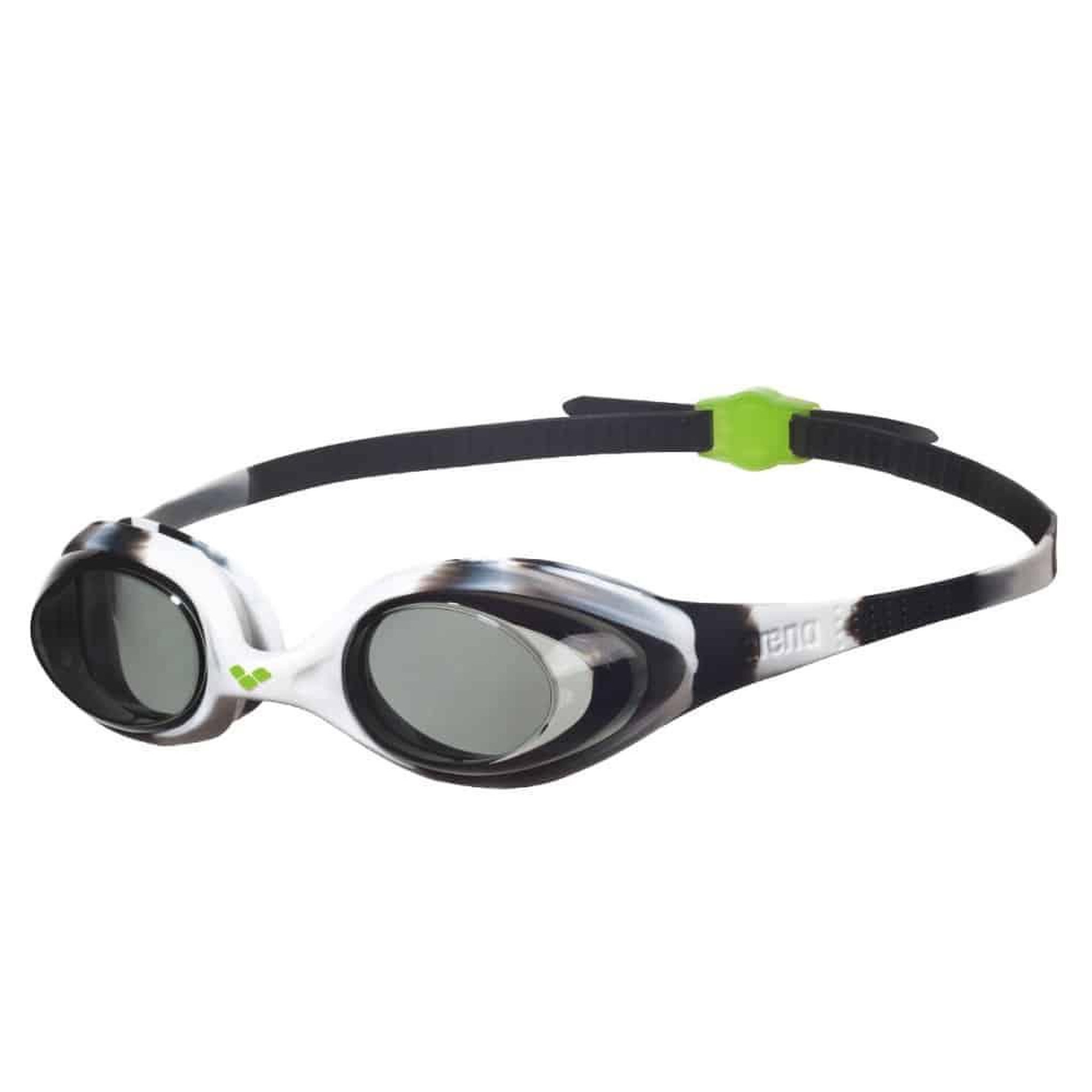 Voir la diapositive 2 : ARENA Lunettes natation noir/gris garçon arena spider