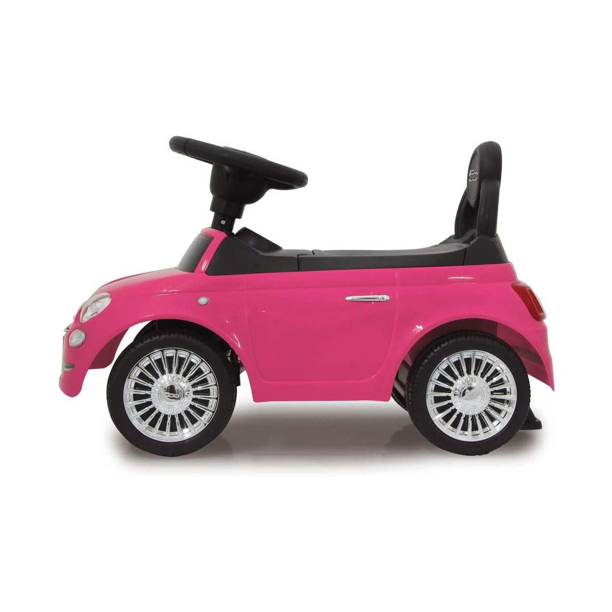 Voir la diapositive 5 : Jamara Push-car fiat 500 - couleur rose vif