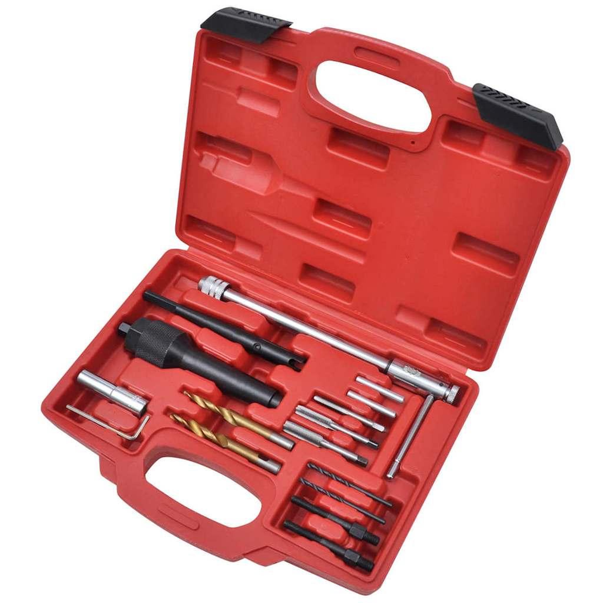 Voir la diapositive 1 : VIDAXL Kit d'outils d'extraction bougie de prechauffage 16 pcs