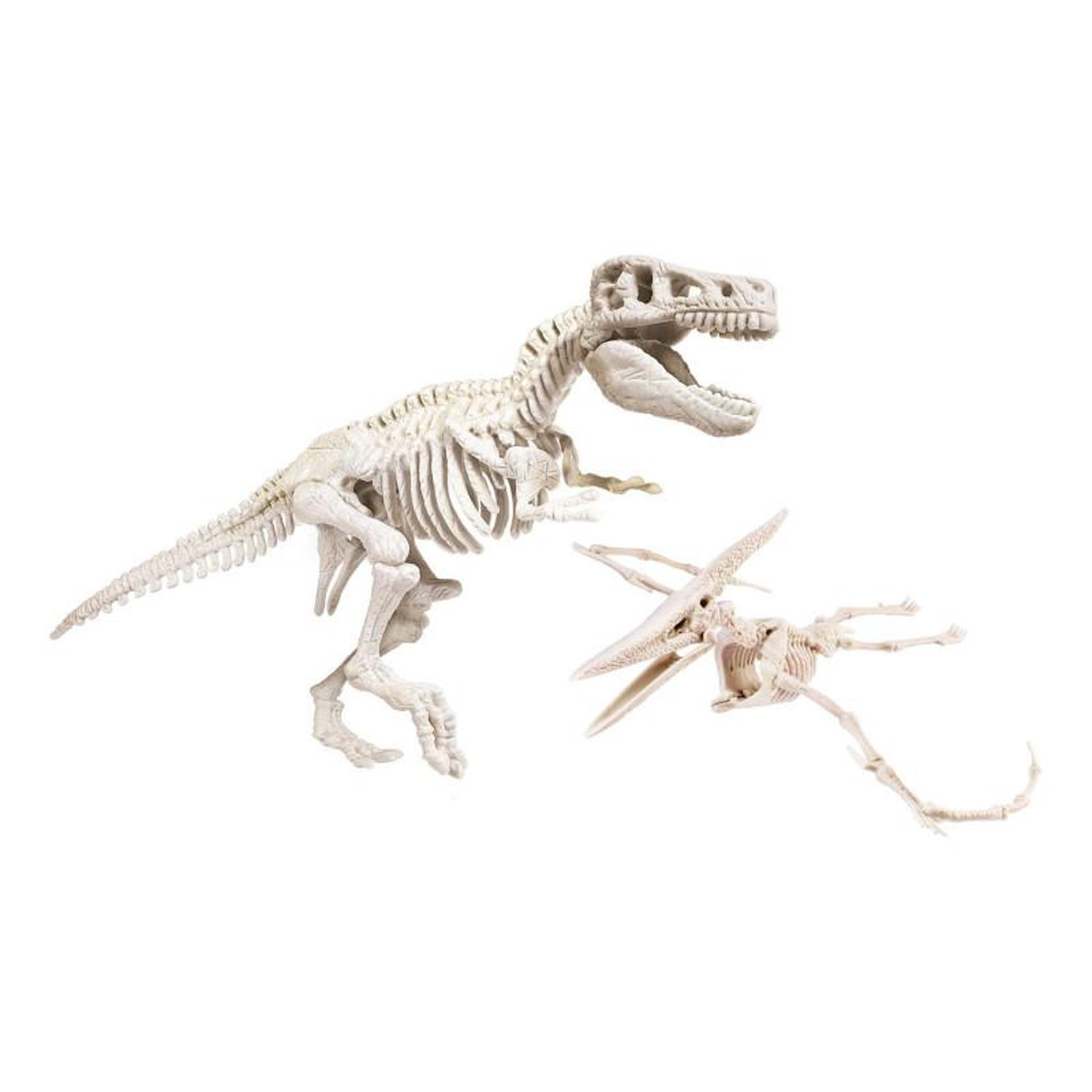 Voir la diapositive 2 : CLEMENTONI Clementoni Jurassic World T-Rex & Pteranodonte Digging Set 19205