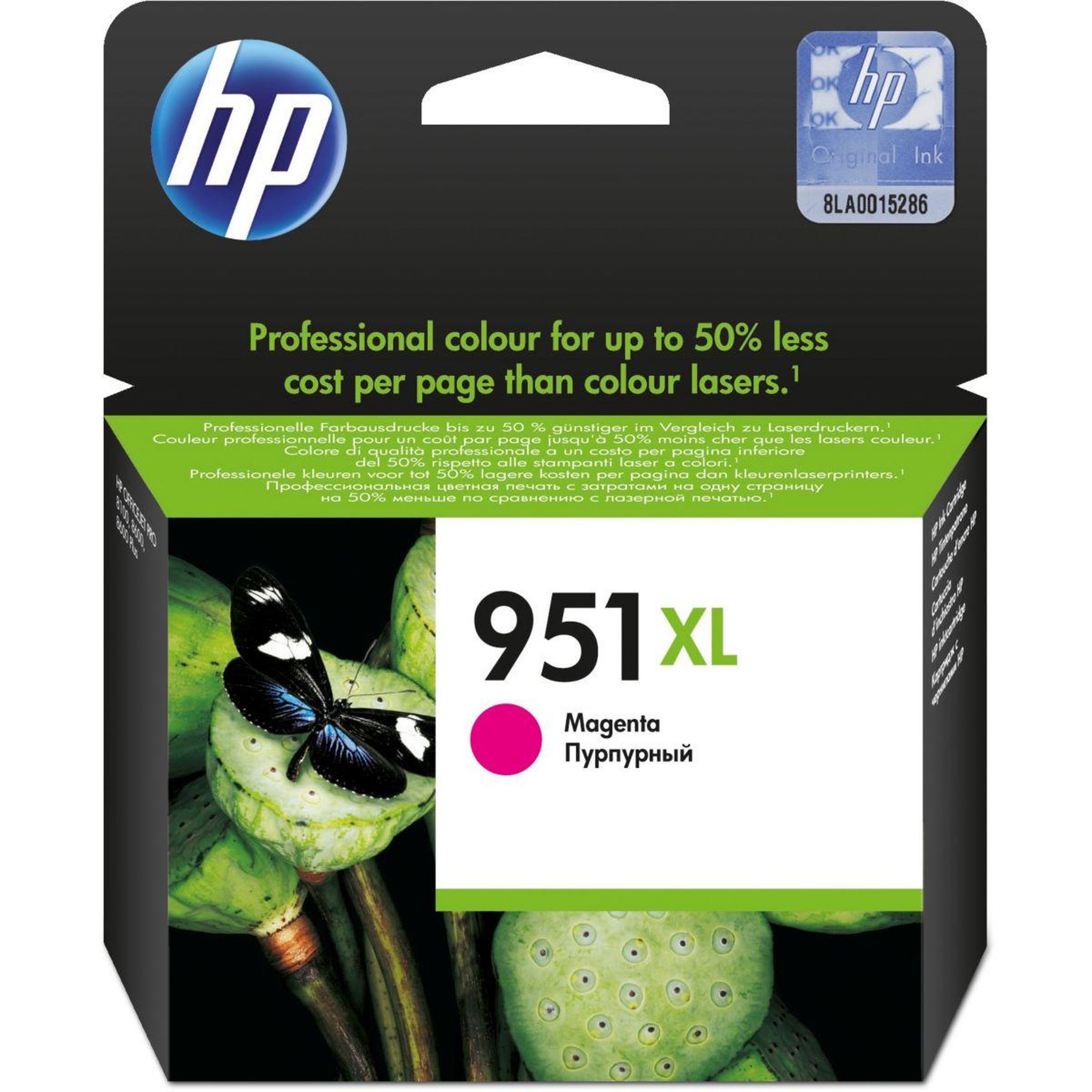 HP Cartouche d'encre originale 951 xl magenta haute capacité - cn047ae