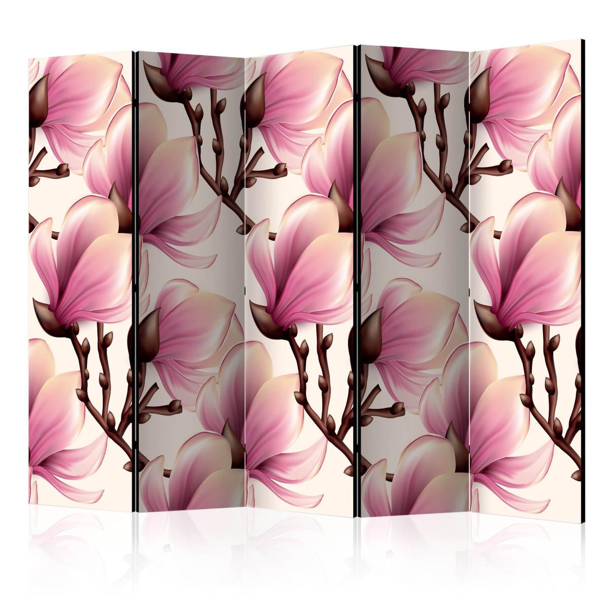 Paris Prix Paravent 5 volets  blooming magnolias  172x225cm
