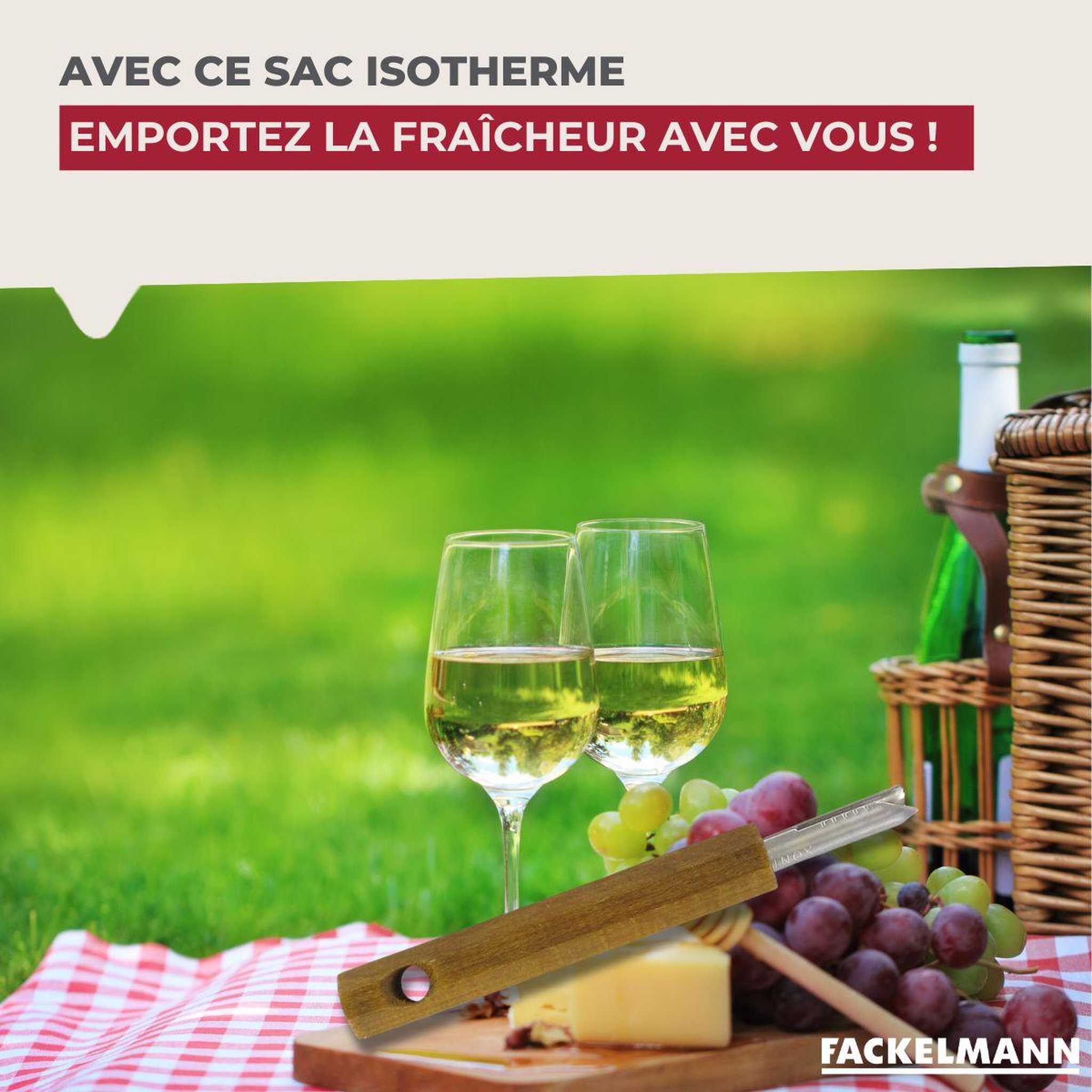 Voir la diapositive 4 : Fackelmann Sac isotherme pour bouteille Fackelmann Bar Concept