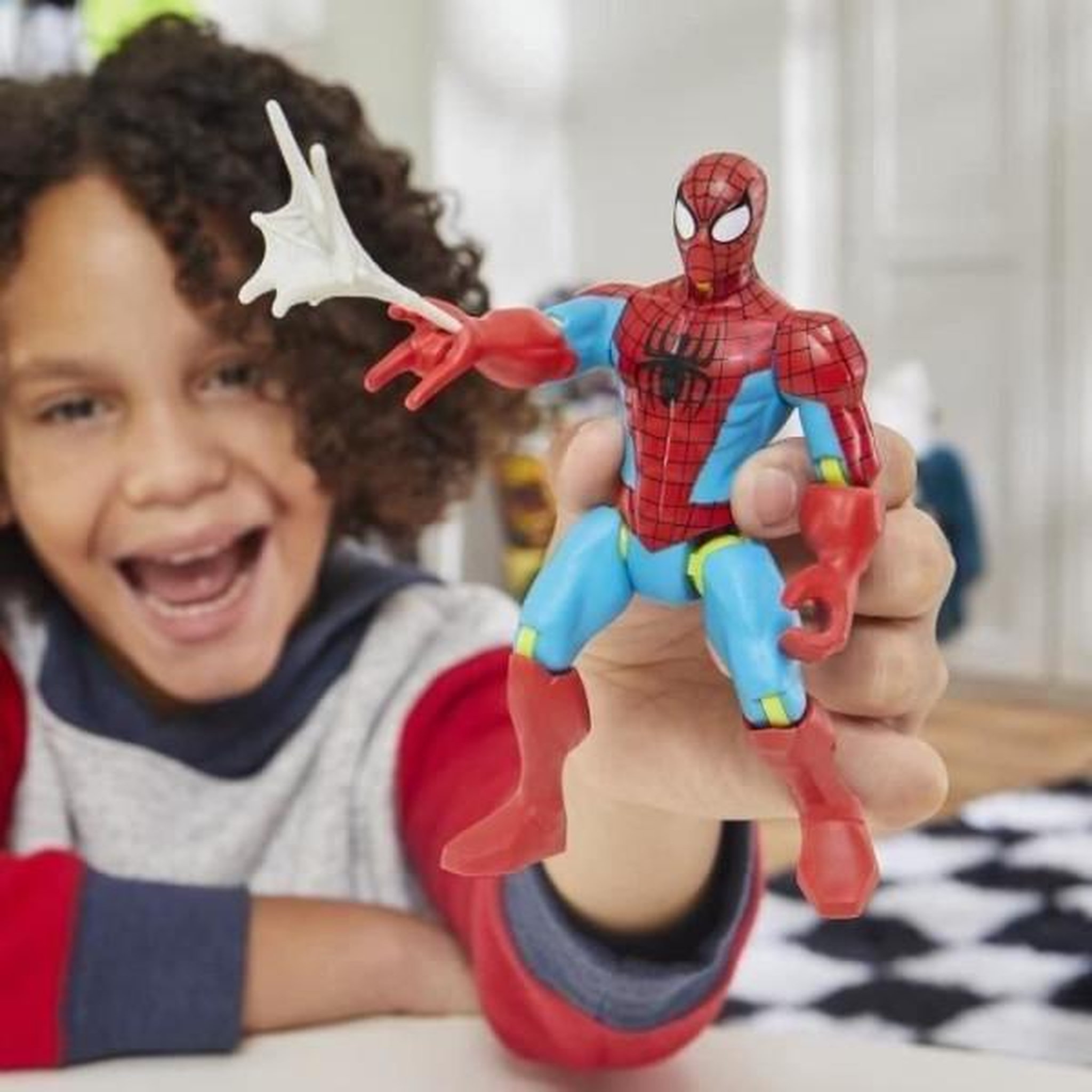 Voir la diapositive 4 : HASBRO MixMashers SpiderMan, figurine 12 cm personnalisable a mélanger et combiner avec accessoires, Marvel, des 4 ans