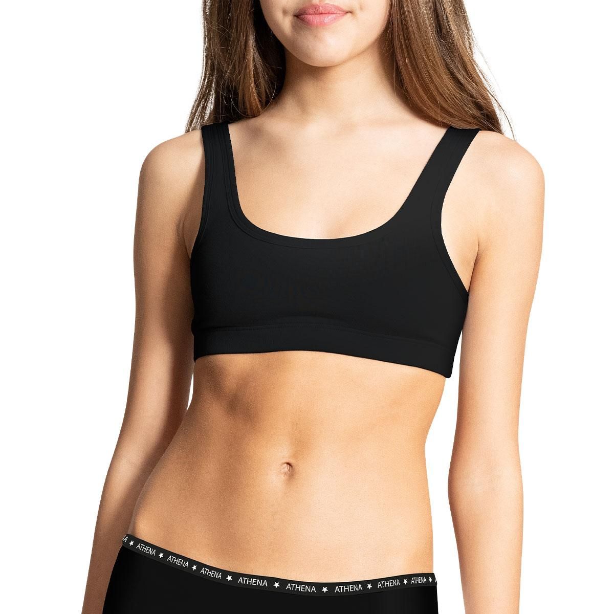 Athena Lot de 2 brassières fille Ecopack Girl Mode   Fille