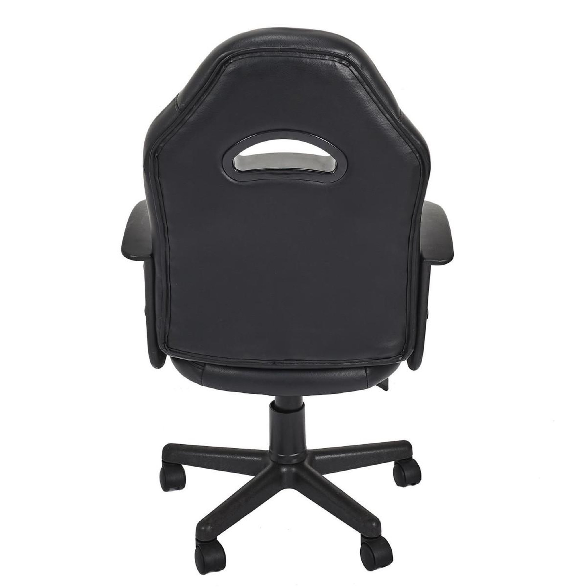 Voir la diapositive 4 : The Home Deco Factory Chaise de bureau  racer gamer  94-106cm noir