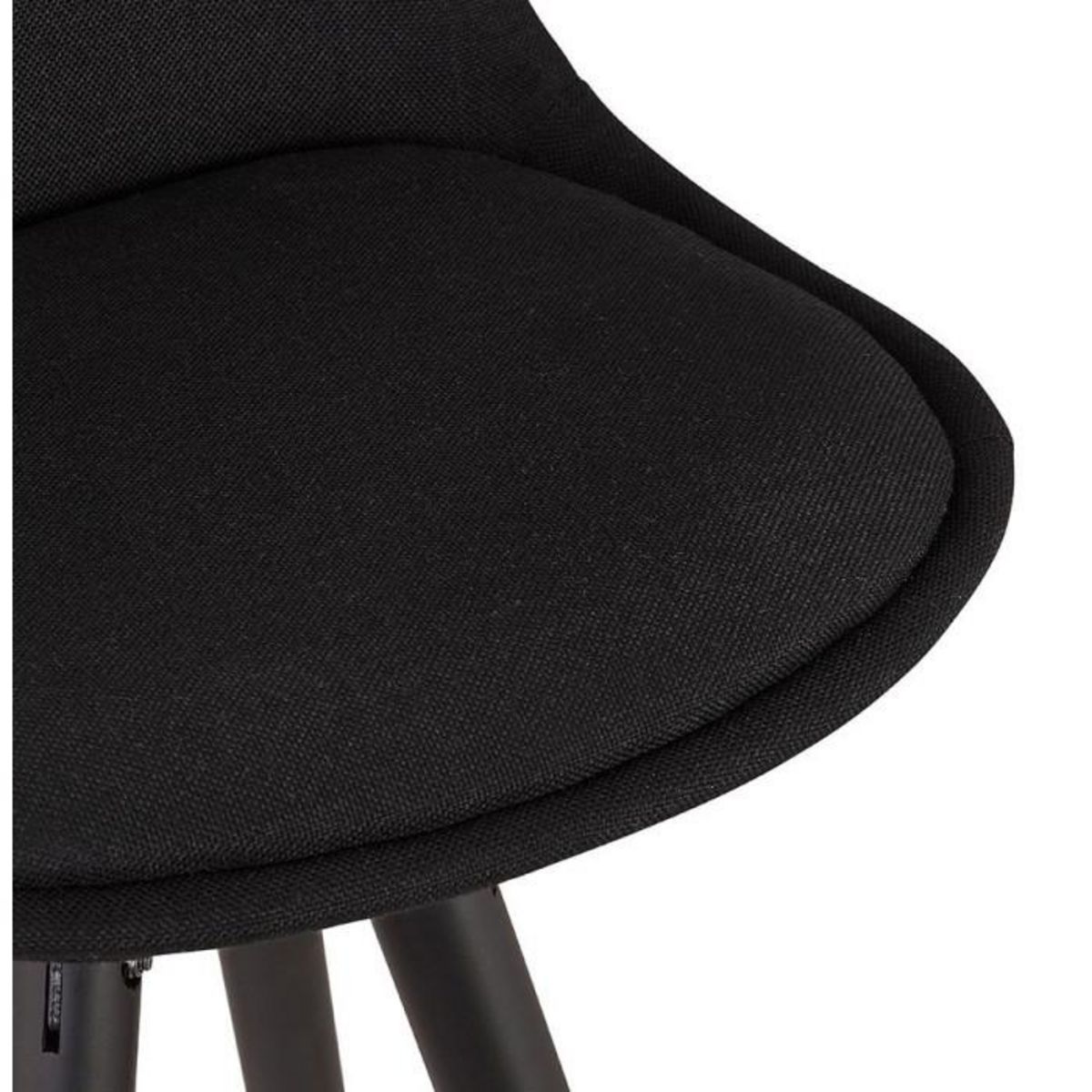 Paris Prix Tabouret de Bar Design  Ratima  97cm Noir & Or