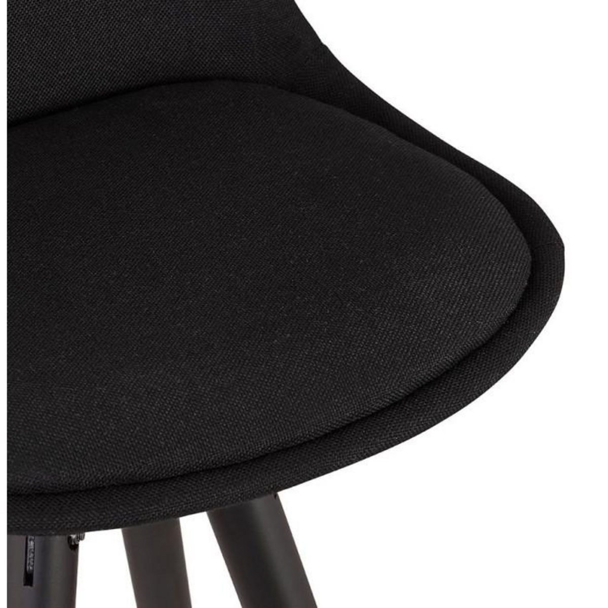 Paris Prix Tabouret de Bar Design  Ratima  97cm Noir & Or