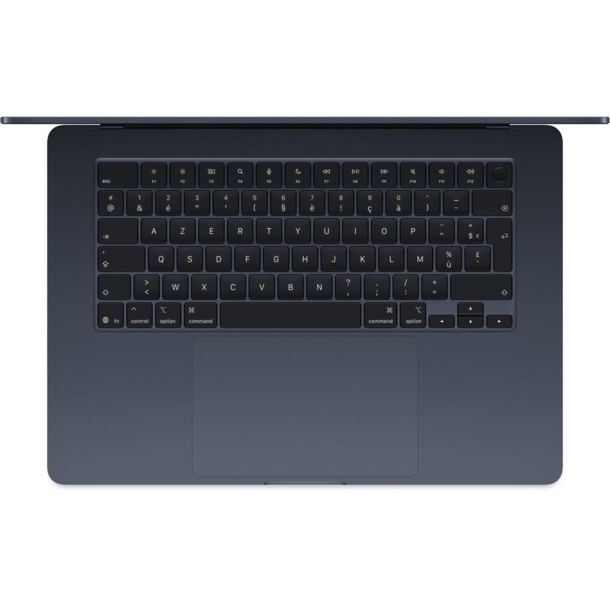 Voir la diapositive 2 : APPLE Ordinateur Apple Air 15  Puce M4 CPU 10 / GPU 10 coeurs Mémoire RAM 16Go Stockage 256Go SSD Retina Minuit