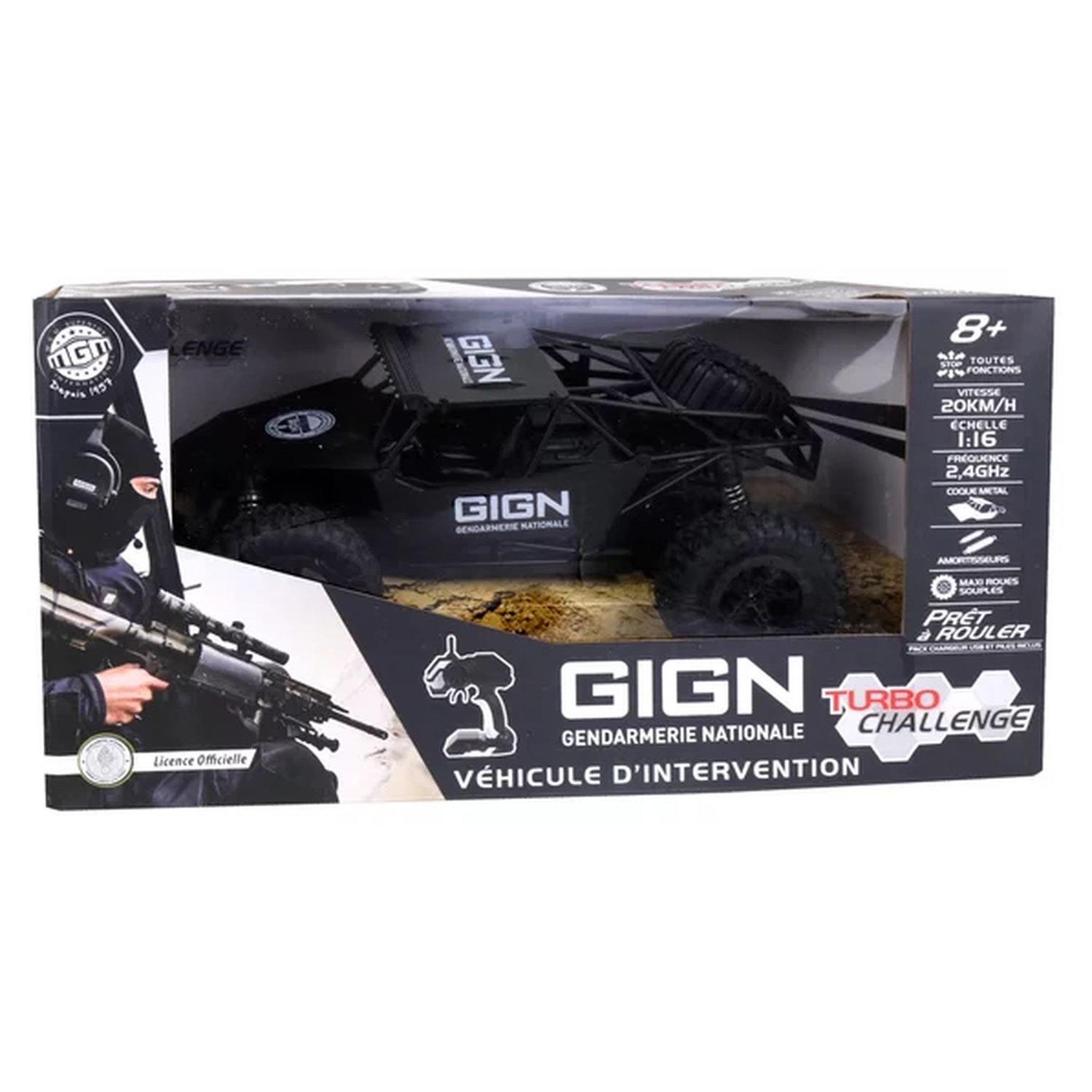 Voir la diapositive 2 : MGM RC Iron Gign métal