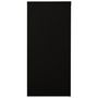 Voir la diapositive 3 : VIDAXL Armoire a portes coulissantes Noir 90x40x90 cm Acier