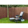 Voir la diapositive 3 : NATURE Nature Paravent de jardin Saule 1 x 3 m 10 mm d'epaisseur