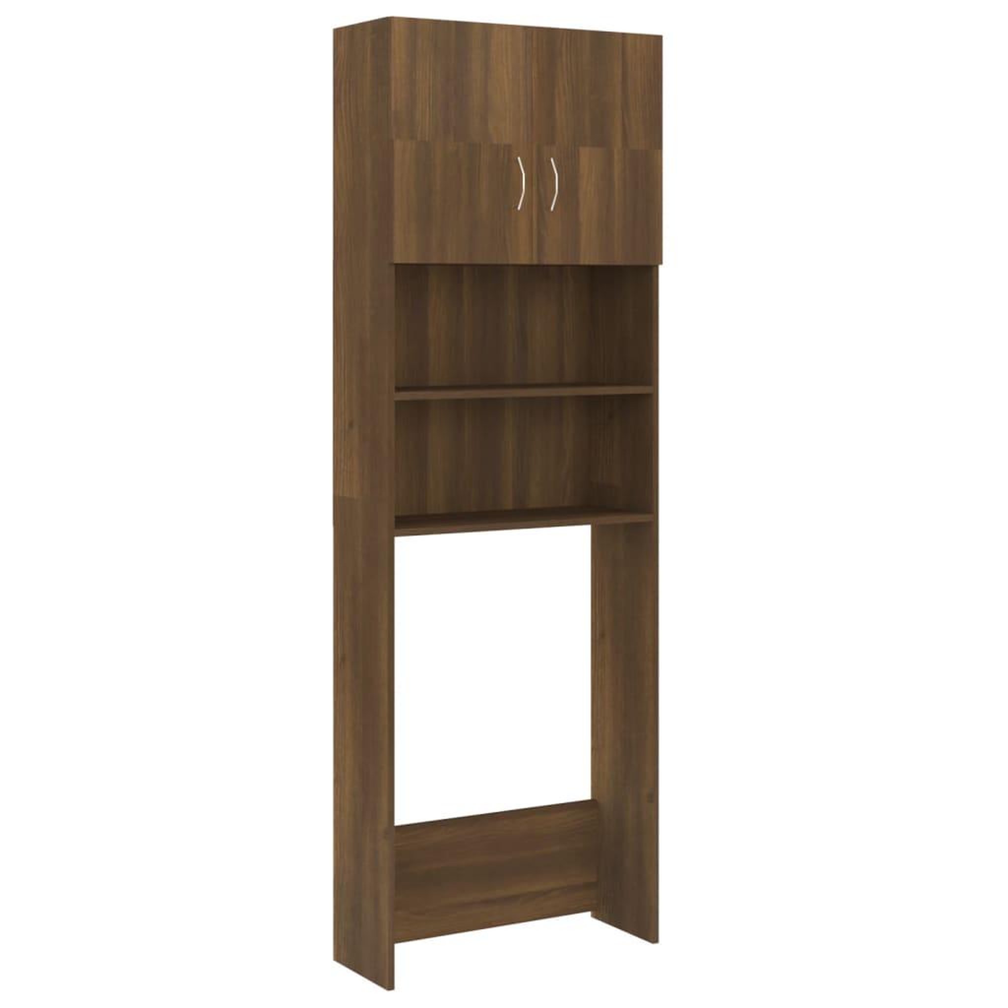 Voir la diapositive 2 : VIDAXL Meuble pour machine a laver Chene marron 64x25,5x190 cm