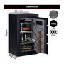 Voir la diapositive 5 : Master lock Coffre-Fort Haute Sécurité [Combinaison Électronique] [XXL 169 Litres] - T0-331ML