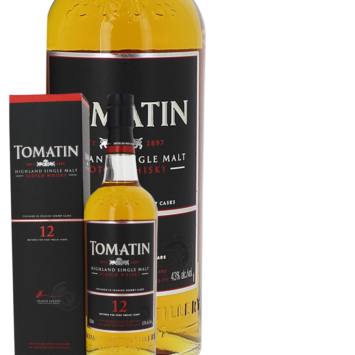 Tomatin Whisky Tomatin 12 ans - 70cl - Etui