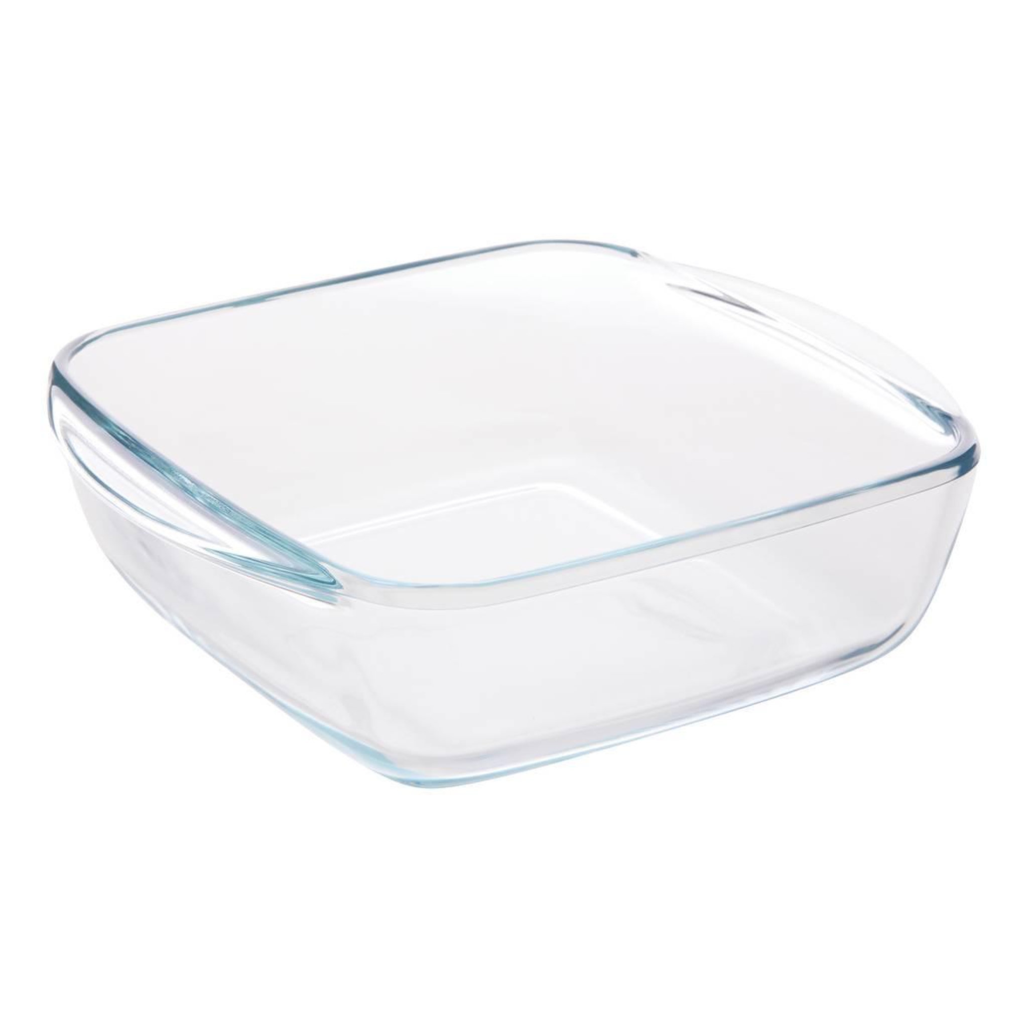 FIVE Plat à Four Carré en Verre  Essentiels  20cm Transparent