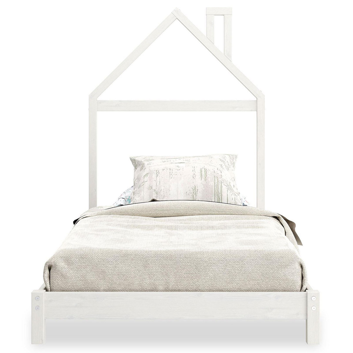 IDIMEX Lit enfant LIZ 90 x 200 cm en pin massif